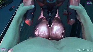 Ember's Massive Ass Bounces Hard In Monster Cock Doggystyle POV Pound!