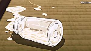 your hot cheating wife's curvy ass begs for quickie creampie now