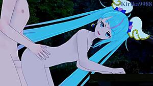 kokone fuwa and cure sky heat up pretty cure hentai