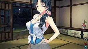 oh man these curvy big tits hentai babes give the sloppiest blowjobs in tsumamigui 3 gameplay