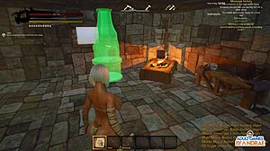 episode 8 upgrades wicked island house with armor bench firepit cauldron