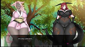 Giant guardians quest seinaru unleashes emo goth redhead tall huge natural tits ass on dragons!