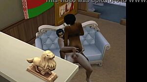 hey, you know that hot sims indian neighbor with big tits? we're riding cowgirl, doggystyle, even some interracial kissing and masturbation action.