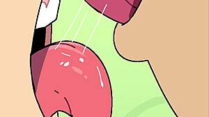 Freezing camera captures Lilmoonie's hidden anime thrills.