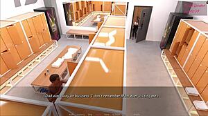 stepsister spies on my shower masturbation session