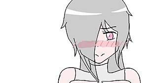 hey, skeletons spilling their wildest sex confessions in minecraft anime