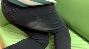 sniffing your gym shoe stinky dick gets her dripping wet