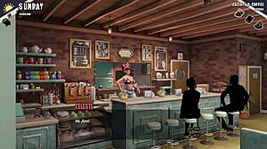 who knew pairing up for hot photos could spark such big-titted game fun?