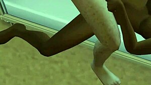 hey, you know that hot sims indian neighbor with big tits? we're riding cowgirl, doggystyle, even some interracial kissing and masturbation action.