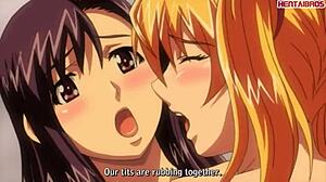 threesome fucking hot anime teacher and students