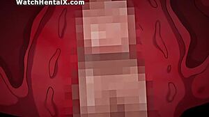 Anime hentai teen girlfriend pussy licked doggystyle creampie fucked hard