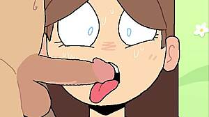 Freezing camera captures Lilmoonie's hidden anime thrills.