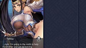 Fucking Tekka's Tight Shaved Pussy Finale