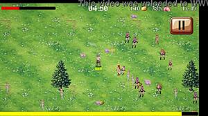 as a virgin knight with this proud huge cock i saved my first creampie gangbang for that sexy japanese femdom big tits warrior lady in hentai game