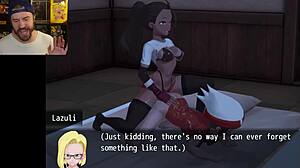 ever played a futa anime game this messed up with android 18 nami and dragon ball one piece milf parody?