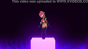 Hentai HMV boobs bounce wildly to money on the dash beat.