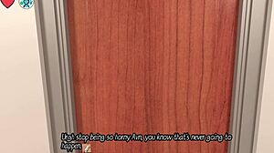 blonde flatmates' huge tits yoga leads to monster cock femdom