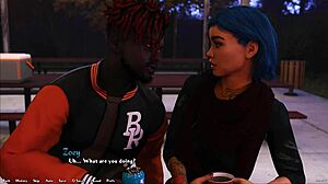 18-Year-Old Alt Girl Fat Curvy Big Tits Squirts on Huge Monster Cock in Femdom 3D Hentai Game Being a Dik