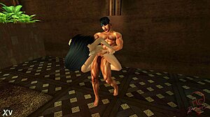 avatars clash in red light center's hottest virtual pounding session