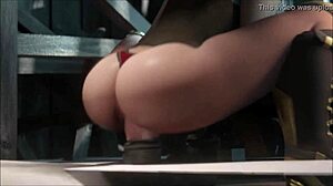 ever ridden a massive throbbing dildo like a pro cowgirl?