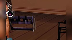 a fun couple drops their anal hentai clip