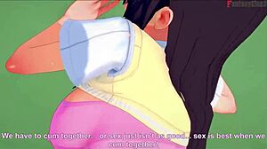 yui's oppai bounce wildly in classroom pre-class fantasy fuck frenzy