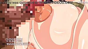 sexy anime wife gets chubby tits sucked pussy licked before doggystyle creampie