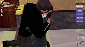 two teachers strip and scissor in heated lesbian frenzy