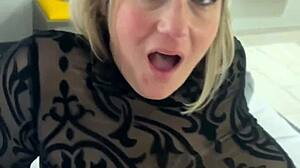 Husband forbids sex but chubby housewife craves hairy pussy cock fill