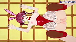 sakura haruno houshou marine bunny girls creampie big oppai tits intense hololive vtuber hentai sex