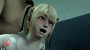 MARIE ROSE SFM Bounces Huge Tits In DEAD OR ALIVE Fuck Animation