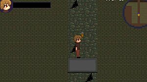 overwhelmed by her massive tits dominating me in drain mansion game hentai