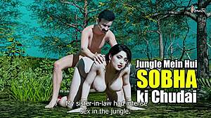 In the jungle HE FUCKS his sexy sister-in-law with PASSIONATE thrusts like savita bhabhi.