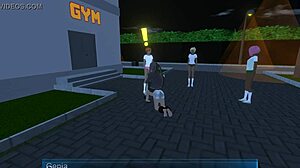 Femdom University Skullgirls Fart Feet Scene 2