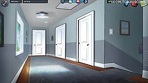 stepmom's panties drenched in my hot cum summertime saga