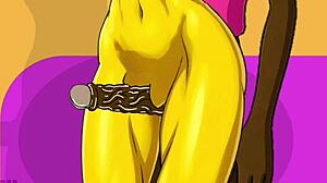 why does this simpsons bride cheat with monster cock creampie on couch?