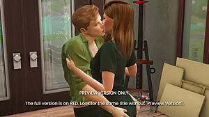 Ever wonder about the muse next door's naughty 3d sims preview antics?