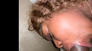 god, i need to deepthroat this big black cock from that ebony hood bitch pov