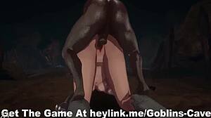 milf trapped by goblins endures doggy hole pounding gangbang