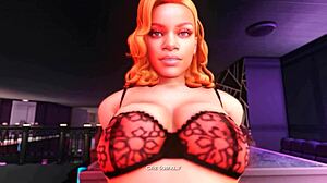 Naughty Celebrity Striptease Dancing in 3D Hentai Sims Preview