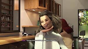 Bimbo milf fake tits kiss tenant finally