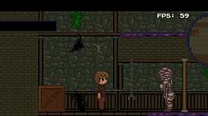 overwhelmed by her massive tits dominating me in drain mansion game hentai