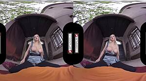 how does candy alexa drain naruto's balls in vr cosplay pov titty fuck?