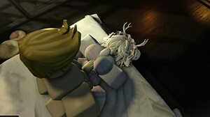 monster cock fucks roblox slut pussy hard