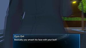 Femdom University Skullgirls Fart Feet Scene 2