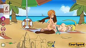 Immersive anime visual novel packed with steamy sex scenes