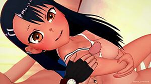Nagatoro Slips Off Bikini For Steamy Infirmary Ride