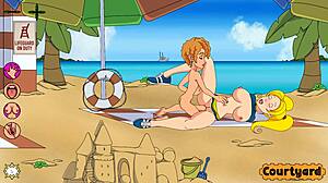 Immersive anime visual novel packed with steamy sex scenes