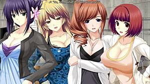 yuuwaku harem girls tempt with big tits ass erotica chats