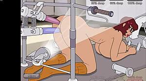 Velma’s Big Ass and Tits Get Fucked with Toys in Scooby Doo Hentai Game en Español